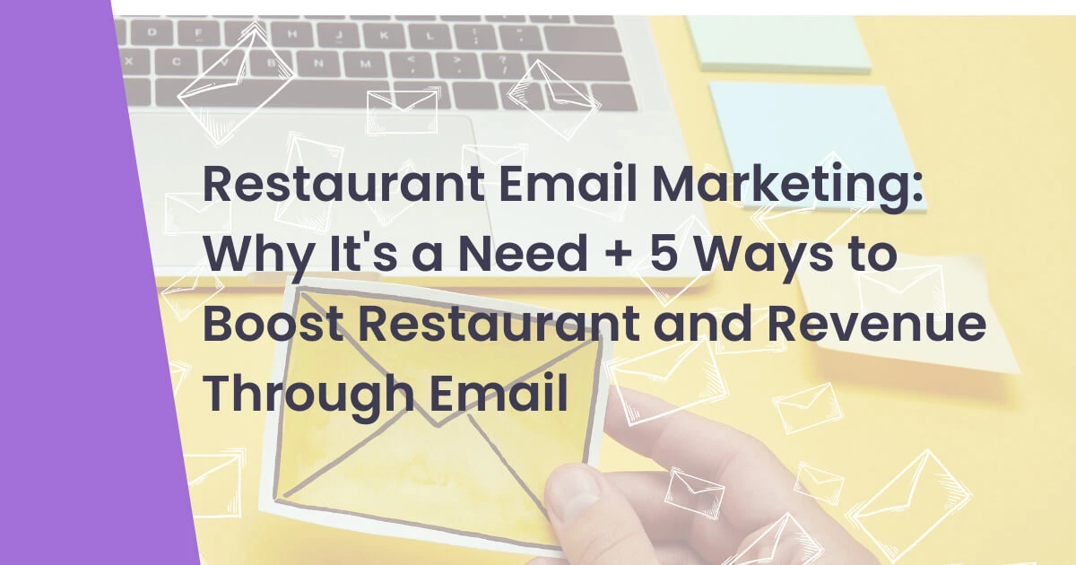 Restaurant email marketing