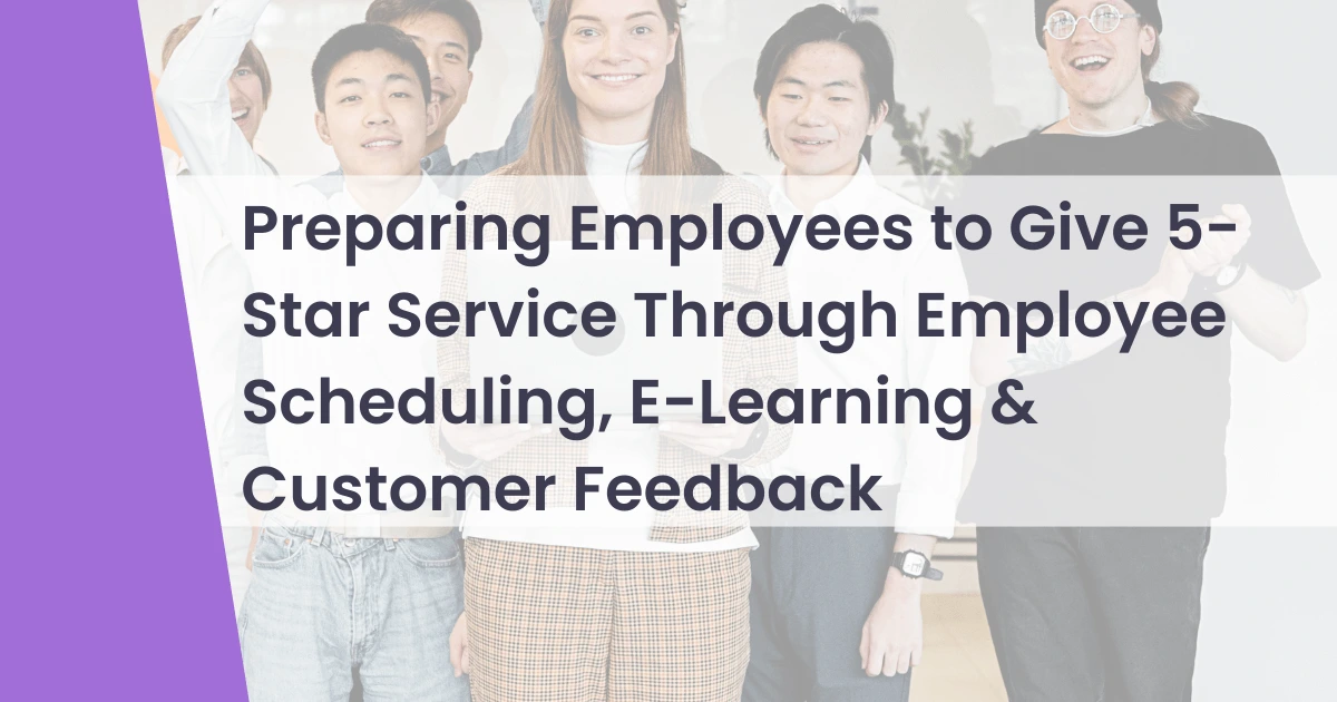 Preparing employees to give 5-star service