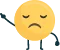 sad emotion smiley