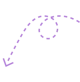 stipe down left arrow 