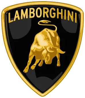 Lamborghini golden logo