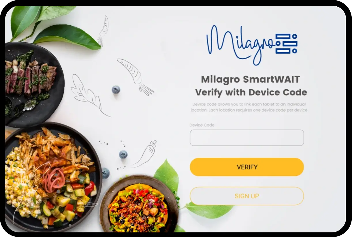 Milagro - SmartWAIT