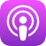 Apple podcast icon