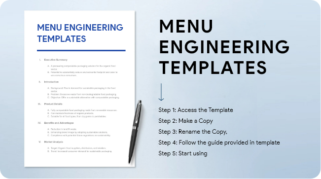 MenuEngineeringTemplates Menu-Engg-Template